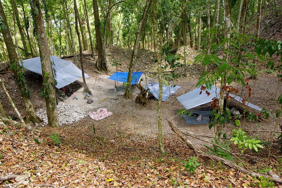 Excavation in Belize
